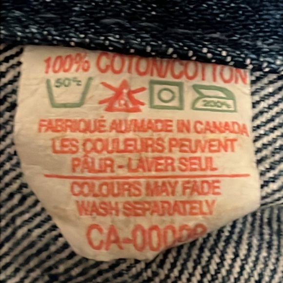 Lee Jean jacket made in Canada size 42 - Picture 11 of 11